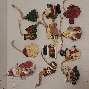 Lot of 12  Christmas Orniments